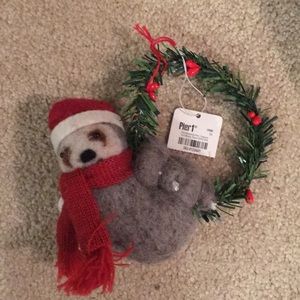 Sloth Christmas Ornament